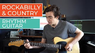 Country and Rockabilly Rhythm Guitar Lesson