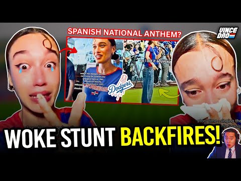 Anti-Trump Singer BREAKS DOWN IN TEARS After LA Dodgers BAN Her for Illegal Immigration Protest