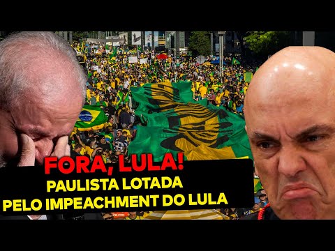 AGORA: Paulista lotada pelo impeachment do Lula! A Globo tentou esconder e se deu mal