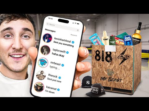 I DM'd 100 Celebrities for a Mystery Item