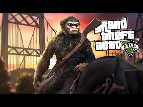 Apes TAKEOVER My Server in GTA 5 RP...