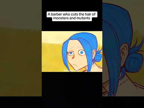 A barber who cuts the hair of mutants and monsters #movieexplained #anime #cartoon