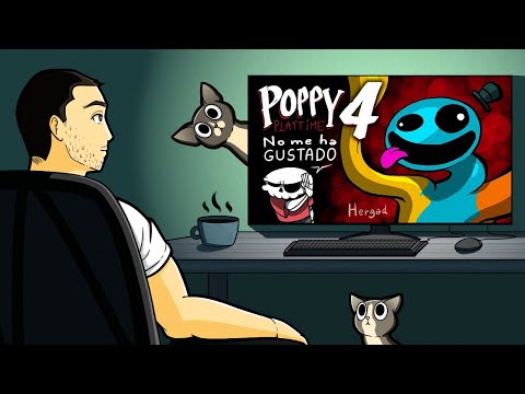 El Terror de Pepe OPINA de 🔵 POPPY PLAYTIME Capítulo 4 🔴 No me ha gustado 🟡 Resumen y Opinión