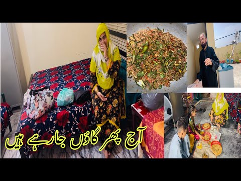 Mehmanon ko alvida karne gaon ja rahe Hain aaj fir |#reallifestylevlog