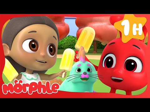 Cool Down with Sweet Treats! 🍧🍓❄️ | 🔴 Morphle VS Orphle 🟢 | Fun Kids Cartoon