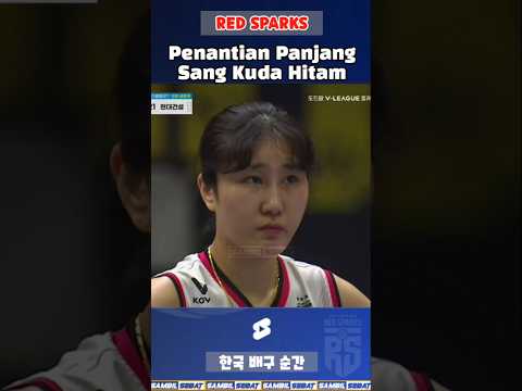 WOW‼️Penantian Setelah 13 Tahun Lamanya⁉️#redsparks #ligavolikorea #yeumhyeseon #megawatihangestri