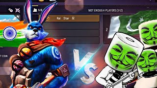 RAISTAR vs 3 PAKISTANI GREEN MARSHMALLOW🤬!!RAISTAR ने तोड़ा घमंड 1v3 मै💀 🇮🇳⚔️🇵🇰 -- GARENA FREE FIRE🔥
