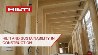 Hilti and Sustainability in Construction