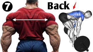 7 Big Back Workout at Gym Best Back Day Exercises