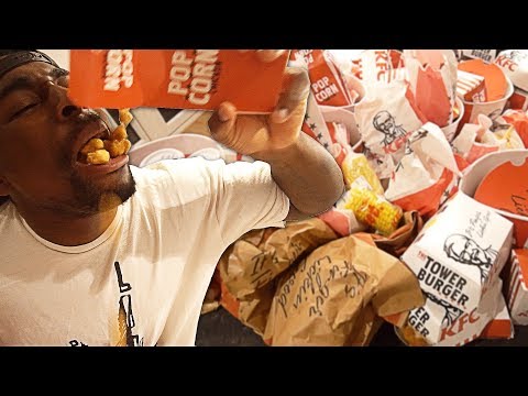 I Ordered One Of Every Item From KFC
