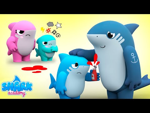 Baby Shark aprende a admitir seus erros! - Bom comportamento para crianças