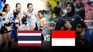 Full HD | THÁI LAN vs INDONESIA | Dàn sao dự VNL phô diễn đẳng cấp Megawati chỉ biết khóc thét