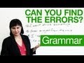 Common English Grammar Errors