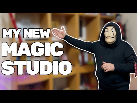 MY NEW MAGIC STUDIO!