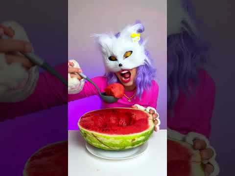 The Curious Case of Cats Eating Watermelon 🐱🍉
