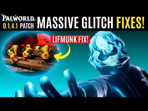 NEW PALWORLD PATCH UPDATE 0.1.4.1! *Feb  7th 2024* Massive Fixes To Lifmunks, Glitches & More!