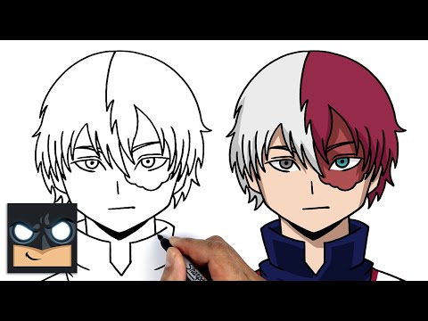 How To Draw Shoto Todoroki | My Hero Academia || Step...