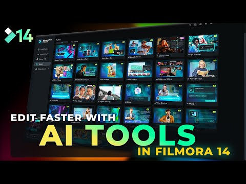 Edit 10x Faster with These 10 Filmora 14 AI Tools!