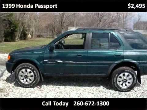 Owners manual for a 1999 honda passport #5