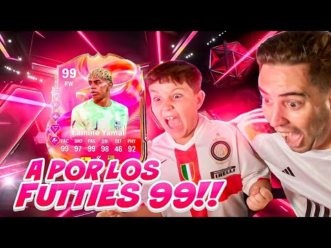 LAMINE YAMAL FUTTIES A MI SOBRINO Y SIGUEN ROTAS LAS MEJORAS DE COMBO !! EA FC25