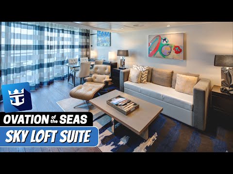 Ovation of the Seas | Sky Loft Suite Tour & Review | 4K