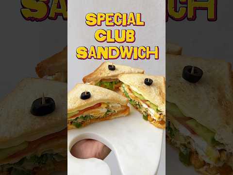 Simple homemade club sandwich | Recipe during Ramadan | Qatar