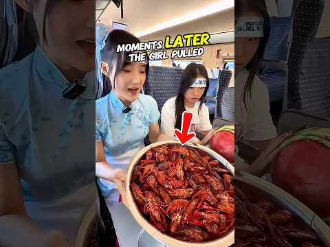 She Pulled Out a Pile of Prawns Like It’s Normal 😂🍤