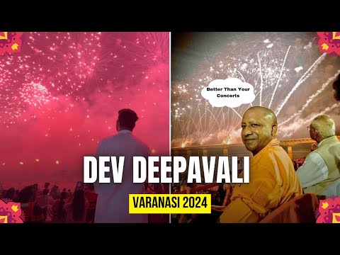 India’s Biggest Firework || Dev Deepavali 2024 #varanasi #uttarpradesh