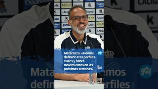 Matarazzo: «Hemos definido tres perfiles claros y habrá movimientos en las próximas semanas»