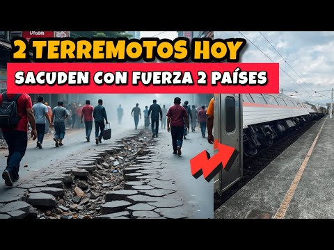 FUERTE TERREMOTO SACUDE LA TIERRA, HA TEMBLADO EL MUNDO JUSTO AHORA