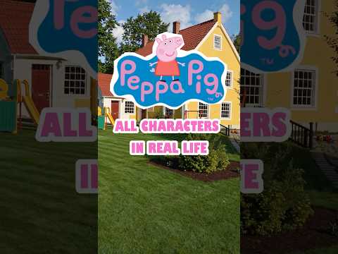 🐷 ALL PEPPA PIG Characters in Real Life | AI-Generated 🎨
