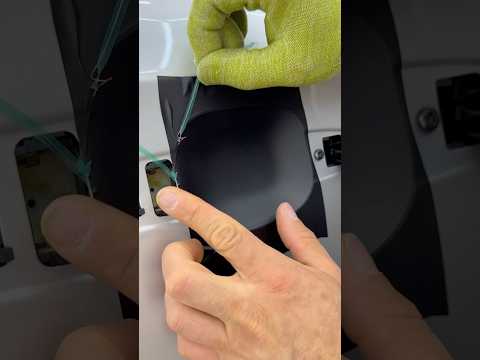 Custom Matte Black Accent – Safe Wrap Under Car Handle