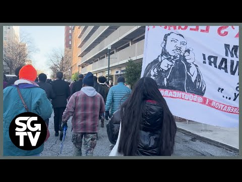 Hundreds of people come to Columbia to celebrate Martin Luther King Jr. Day