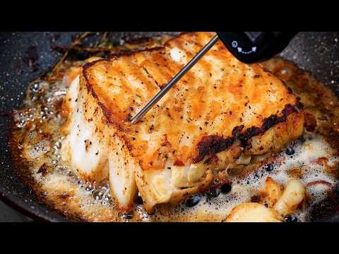 Juicy Fish for Holiday Dinner! Quick, Easy, and Delicious Cod Fillet Recipe