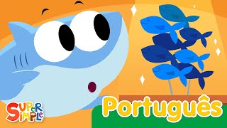 Vejo Algo Azul | Canções Infantis | Super Simple Português