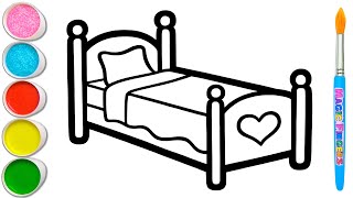 Gambar Waktu Tidur Menggambar, Melukis dan Mewarnai 😴🛏️😴 Seni untuk Anak-anak & Balita #393