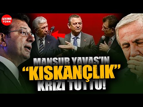 Flaş! CHP Kurultayına Mansur Yavaş'ın Kıskançlık Krizi Damga Vurdu! İmamoğlu'nu Kızdıran Sözler!