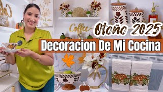DECORACION DE MI COCINA 🍁OTOÑO 2025/MI ESTACION DE CAFE/ AUTUMN
