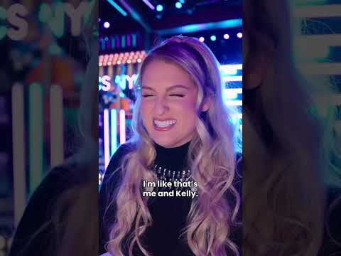@kellyclarkson and @MeghanTrainor #TheKellyClarksonShow #KellyClarkson #meghantrainor #2024