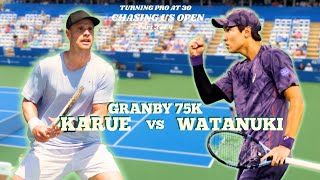 I Played Former Top 75 Yosuke Watanuki (yes the Pepsi guy!) - Granby 75K Challenger