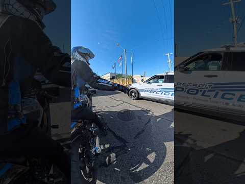 Armor all, on the squad daddy, is crazy 🤣 #detroit #motorcycle #funny #fypシ゚viral #cops  #clean