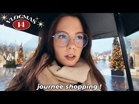 VLOGMAS #14 • Journée shopping et craquage !