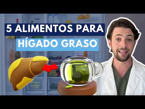 Dieta para HÍGADO GRASO: 5 alimentos clave