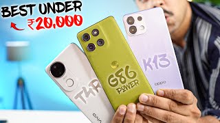 Moto G86 Power vs vivo T4R vs OPPO K13 - Full Comparison with Camera, Performance & Battery Test
