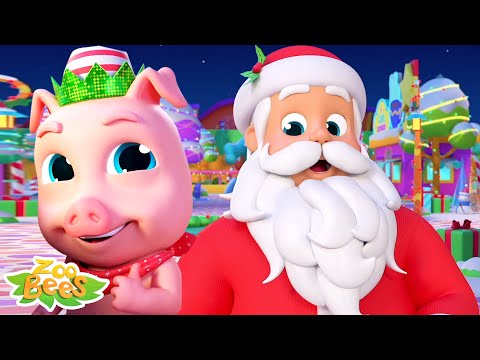 Cinco Pequeños Elfos Y Sus Aventuras Navideñas + Más Divertida Canción Navideña Para Niños!