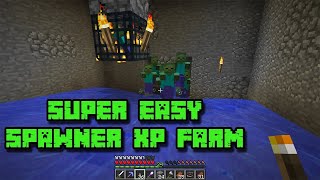 Minecraft Zombie XP Farm | Minecraft Bedrock PS5 / XBOX | Simply & Efficient!