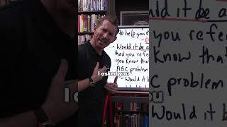 How to get referrals the right way...