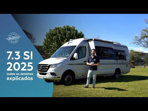 TOUR PELO MOTORHOME VAN SPRINTER SANTO INÁCIO 7.3 COM SLIDE - CARTEIRA B