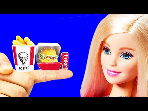 Easy crafts ideas / Diy how to make polymer clay and paper crafts for Barbie doll