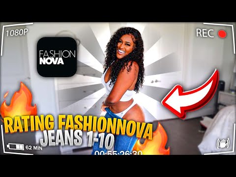 RATING MY FASHION NOVA JEANS 1-10😍